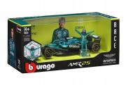 Opakowanie Bburago 1:24 FORMULA  ASTON MARTIN ARAMCO COGNIZANT TEAM AMR25 2025 AUSTRALIAN F1 GP 2025 Lance Stroll 18-28071_18