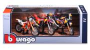 Opakowanie Bburago Model 1:18 Zestaw motocykli Red Bull KTM Factory Racing 18-51113