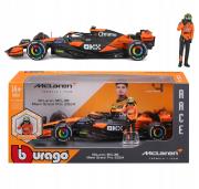 Opakowanie Bburago Model 1:24 Bolid F1 Mclaren MCL38 figurka Lando Norris 18-28040_4