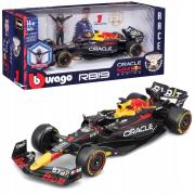 Opakowanie Bburago Model 1:24 Bolid F1 Red Bull RB 19 figurka Max Verstappen 18-28036_1