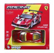 Opakowanie Bburago Model 1:24 Ferrari Racing 488 Challenge czerwony