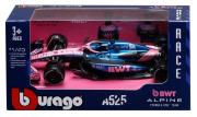 Opakowanie Bburago Model 1:43 BOLID F1 BWT Alpine Team A525 2025 Pierre Gasly 18-38257