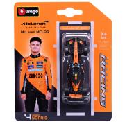 Opakowanie Bburago Model 1:64 BOLID F1 McLaren MCL39 Norris GP Australii 2025 18-58001