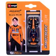 Opakowanie Bburago Model 1:64 BOLID F1 McLaren MCL39 Piastri GP Australii 2025 18-58001