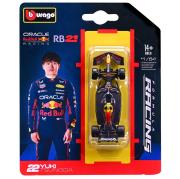 Opakowanie Bburago Model 1:64 BOLID F1 Red Bull Racing RB21 Yuki Tsunoda 18-58003