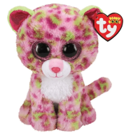 Opakowanie Beanie Boos Leopard różowy Lainey 24cm