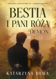 Bestia i pani Róża. Autor: Hewa Katarzyna. Dadada.pl Okładka książki Bestia i pani Róża