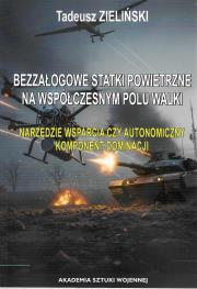 Okładka książki Bezzałogowe statki powietrzne na współczesnym...
