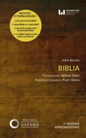 Okładka książki Biblia