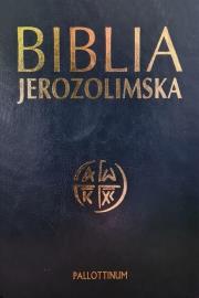Okładka książki Biblia Jerozolimska z paginatorami mały format