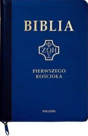 Biblia pierwszego Kościoła z paginat. suwak grant. Autor:   Praca zbiorowa. Dadada.pl Okładka książki Biblia pierwszego Kościoła z paginat. suwak grant