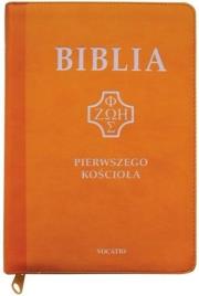 Biblia pierwszego Kościoła z paginat. suwak żółta. Autor:   Praca zbiorowa. Dadada.pl Okładka książki Biblia pierwszego Kościoła z paginat. suwak żółta
