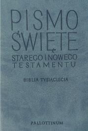 Okładka książki Biblia Tysiąclecia - oazowa, ekoskóra