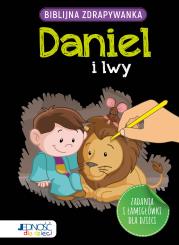 Okładka książki Biblijna zdrapywanka. Daniel i lwy