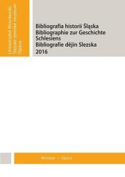 Okładka książki Bibliografia historii Śląska 2017