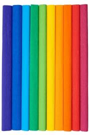 Opakowanie Bibuła marszczona mix tęcza 50x200cm(10szt)HERLITZ