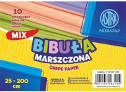 Opakowanie Bibuła marszczona pastel 25x200cm mix (10szt)