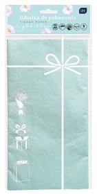 Opakowanie Bibułka do pakowania 50x70cm jasnoniebieska