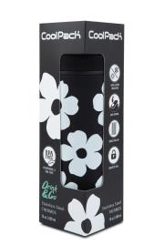 Opakowanie Bidon 450ml metalowy z kubeczkiem Coolpack Vectis Flores Jasmine