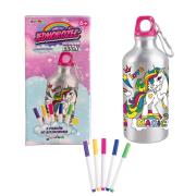 Bidon 500ml z Jednorożcem do kolorowania. Wydawca: Norimpex. Dadada.pl Opakowanie Bidon 500ml z Jednorożcem do kolorowania