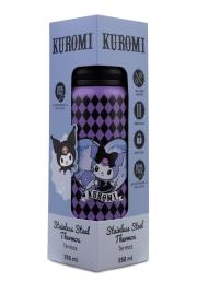 Opakowanie Bidon 550ml metalowy termos Kuromi