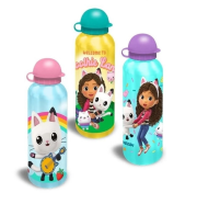 Bidon aluminiowy Koci Domek Gabi 500ml MIX. Wydawca: Kids Euroswan. Dadada.pl Opakowanie Bidon aluminiowy Koci Domek Gabi 500ml MIX