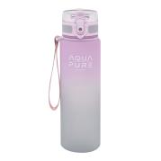 Opakowanie Bidon Aqua Pure pink/grey 600ml ASTRA