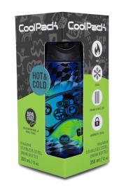 Opakowanie Bidon metalowy 350ml Coolpack Bono Gamer Chess