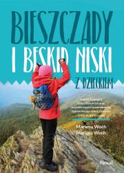 Okładka książki Bieszczady i Beskid Niski z dzieckiem - uszkodzone