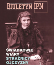 Okładka książki Biuletyn IPN nr 6/2025 Świadkowie wiary