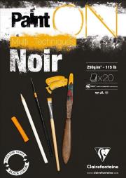 Opakowanie Blok A3 czarny 250g 20ark