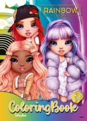 Opakowanie Blok do kolorowania z naklejkami Rainbow High