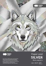 Opakowanie Blok Hobby Silver A4 150-230g 10ark HAPPY COLOR