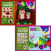 Opakowanie Blok kartonów dwustronnych A4/30K 80g 81304