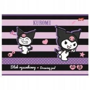 Blok rysunkowy A4/20K 80g/m2 Kuromi (10szt). Wydawca: UNIPAP. Dadada.pl Opakowanie Blok rysunkowy A4/20K 80g/m2 Kuromi (10szt)