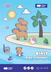 Opakowanie Blok rysunkowy A4/20K Yummy Yum biały HAPPY COLOR