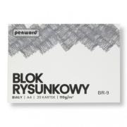 Opakowanie Blok rysunkowy A4 biały 110g 20 kartek