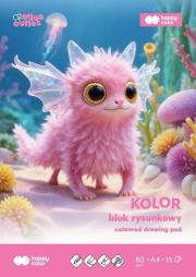 Opakowanie Blok rysunkowy kolor A3/15K 80g HAPPY COLOR
