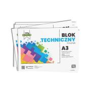 Opakowanie Blok techniczny A3/10K kolor premium 240g (10szt)
