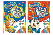 Opakowanie Blok techniczny kolorowy A4/10K (10szt) BAMBINO