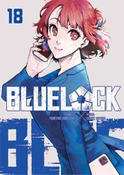 Blue Lock. Tom 18. Autor: Yusuke Nomura, Muneyuki Kaneshiro. Dadada.pl Okładka książki Blue Lock. Tom 18