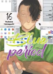 Blue Period. Tom 16. Autor: Tsubasa Yamaguchi. Dadada.pl Okładka książki Blue Period. Tom 16