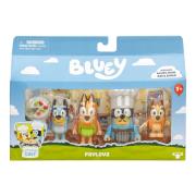 Bluey Figurka Czas na deser 4-pak. Wydawca: TM Toys. Dadada.pl Opakowanie Bluey Figurka Czas na deser 4-pak