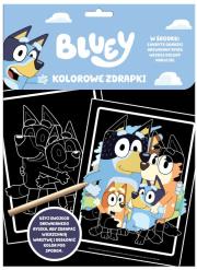 Okładka książki Bluey Kolorowe Zdrapki Część 1