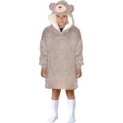 Opakowanie Bluza koc Oversize Miś dla dziecka 7-12 lat