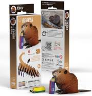 Opakowanie Bóbr Eugy. Eko Układanka 3D