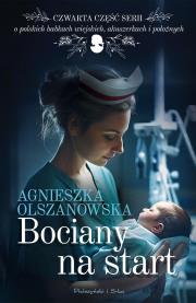 Bociany na start DL. Autor: Olszanowska Agnieszka. Dadada.pl Okładka książki Bociany na start DL