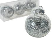 Opakowanie Bombki akrylowe z wypełnieniem 3szt