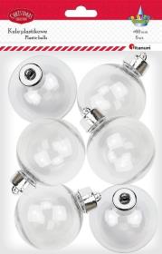 Opakowanie Bombki plastikowe kule 6cm 6szt