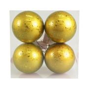 Bombki z efektem rosy złote 4szt. Wydawca: ARPEX. Dadada.pl Opakowanie Bombki z efektem rosy złote 4szt